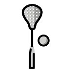 Lacrosse SVG Icon